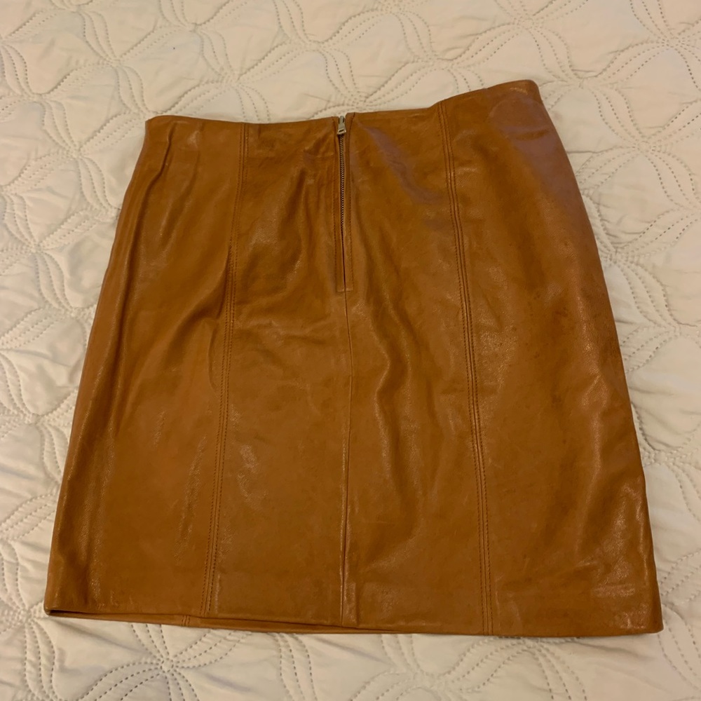 Genuine Leather skirt